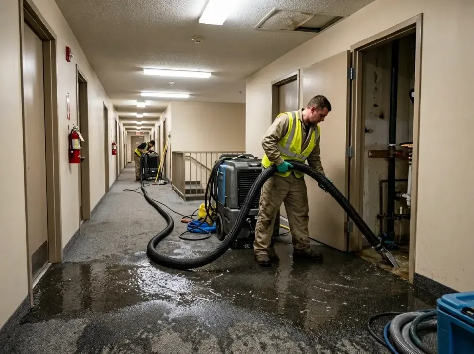 multi-unit-apartment-hallway-f-005 — frequently asked questions, Emergency Burst Pipe Water Extraction & Removal in Okanogan…